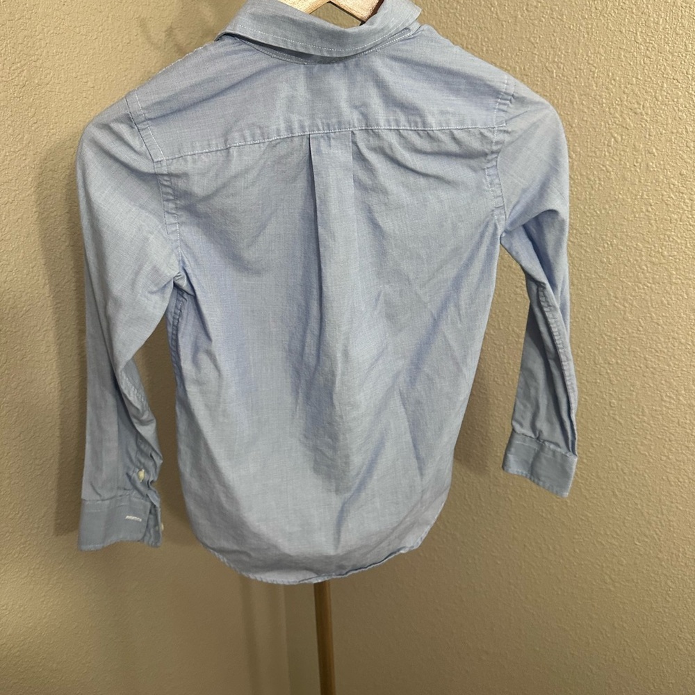Lauren Ralph Lauren Boy's Classic Spread Collar Dress Shirt - Picture 6 of 6